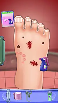 Foot Doctor Surgery Game Screen Shot 6