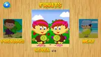 Little Puzzlers Fruits|Puzzles for kids|En|Kr|Jp Screen Shot 1