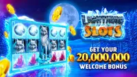 Slots Lightning™ - Free Slot Machine Casino Game Screen Shot 0