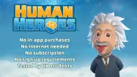 Human Heroes Counting Fun – Numbers with Einstein Screen Shot 0
