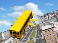 Flying School Bus Screen Shot 8