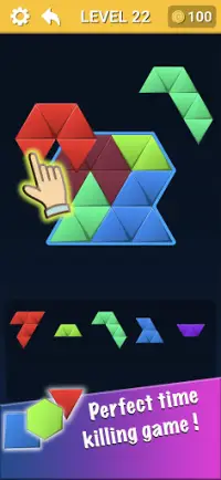 Hexa Block Puzzle : Hexagon Block Puzzle Games Screen Shot 0