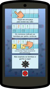 Campo Minado Plus Screen Shot 1