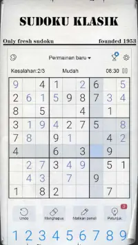 Sudoku - Teka-Teki Sudoku Screen Shot 0