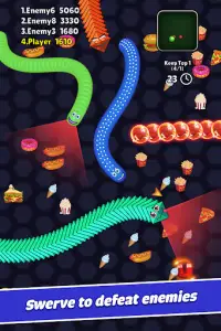 Worm io: Slither Snake Arena Screen Shot 11
