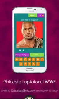 Ghiceste Luptaorul WWE Screen Shot 0