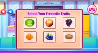 Kem trái cây và bánh quy với xe tải đường phố Screen Shot 5
