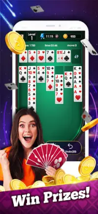 Lucky solitaire - card games Screen Shot 9