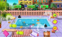 Spa Salon Cleanup Simulator: Pool & Bath Cleaning Screen Shot 0