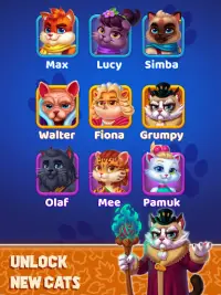Cat Heroes - Match 3 Puzzle Screen Shot 9