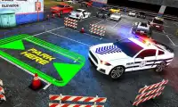 Multi Level Police Car Parking Screen Shot 3