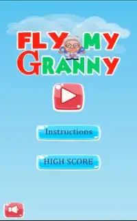 Fly Granny Screen Shot 0