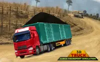 Cargo Truck Simulator Offroad Driving Game 2021 Screen Shot 0