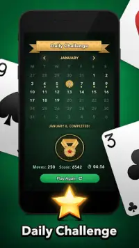 Solitaire 365 - Free Screen Shot 1