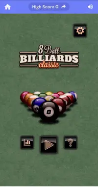 8 Ball Game Classic Billiards Screen Shot 1