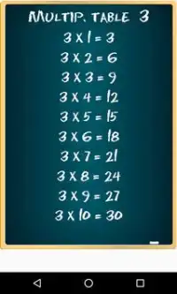Table de multiplication FREE Screen Shot 4