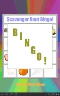 Scavenger Hunt Bingo! Screen Shot 12