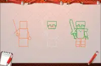 How To Draw Minecraft Legos Screen Shot 3