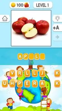 ABC for Kids - Picture Quiz Screen Shot 3