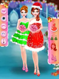 Christmas Dress up and Makeup Game Screen Shot 2