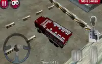 Ogień 3D Truck Parking Screen Shot 3