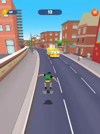 School Run 3D - Endless running game Screen Shot 9