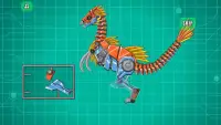 Robot Therizinosaurus Toy War Screen Shot 1