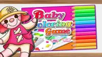 Baby Coloring Game Screen Shot 0