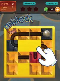 unblock u ball : side way out puzzle Screen Shot 7