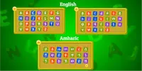 Lijoch Tracing - Learn Amharic & English Alphabet Screen Shot 1