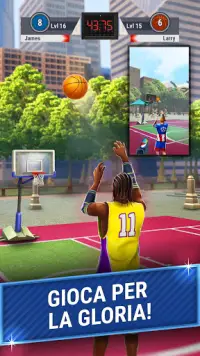 3pt Basket - Giochi Sport Screen Shot 1