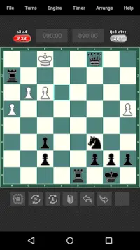 Juego de ajedrez con ajedrez960 y motor Screen Shot 0