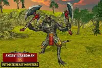 Angry Lizardman Vs Ultimate Beast Monsters Screen Shot 14