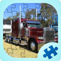직소 퍼즐 Kenworth 트레일러 트럭