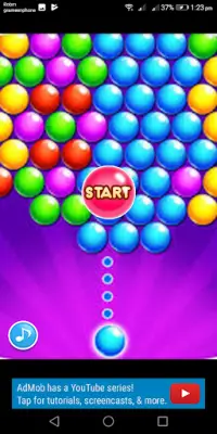 bubble shooter Screen Shot 1