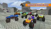 Real Monster Truck Stunt Racing Driving Screen Shot 1