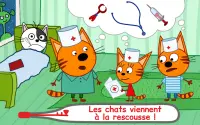 La Famille Chat Jeu de Docteur・Kids games & Cats! Screen Shot 14