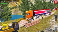 Öltanker-LKW-Spiele 2019 - Oil Tanker Truck Games Screen Shot 5