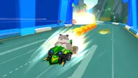 Talking Cat hero And jerry : buggy and beach racer Screen Shot 4