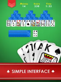 Tripeaks - Free Classic Casino Card Game Screen Shot 6