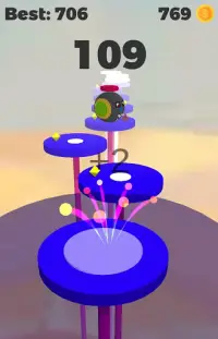 Splashy Ball 3D | Bouncing Ball 3D | Jumping Ball Screen Shot 2