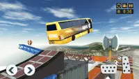 Mega Ramp Bus Stunt Games – Free Bus Driving Games Screen Shot 2