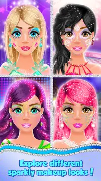 Face Paint Salon: Glitter Makeup Party Games Screen Shot 2