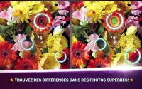 Trouver la Différence Fleurs - Jeux des erreurs Screen Shot 0