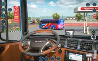 Jalan raya Bis Simulator 3D Screen Shot 22