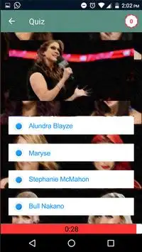 Guess WWE Divas Wrestling Trivia Quiz Screen Shot 2