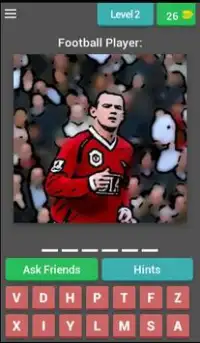 Guess The Football Player Quiz Screen Shot 2