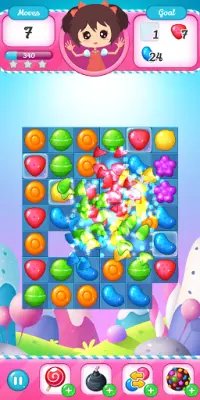 Candy Yummy Match: Match 3 Puzzle Game 2020 Screen Shot 3