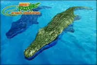 Angry Crocodile Attack Sim 3D Screen Shot 2