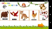 Sonidos de animales, Aprender animales para niños Screen Shot 3